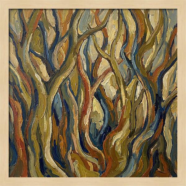 Abstract Forest Serenity