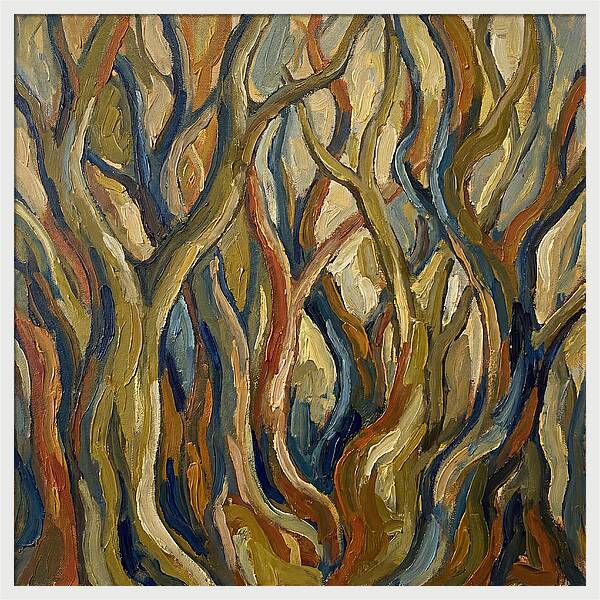Abstract Forest Serenity