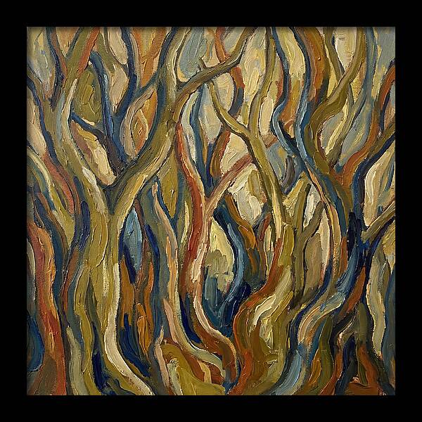 Abstract Forest Serenity