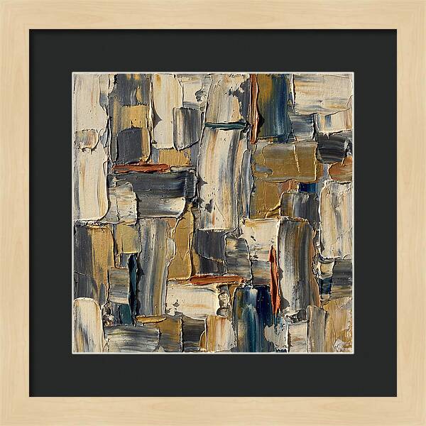 Abstract Geometry In Earth Tones