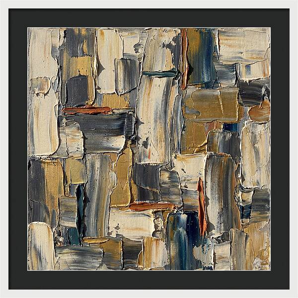 Abstract Geometry In Earth Tones