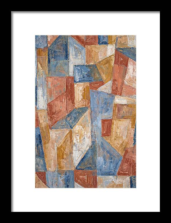 Abstract Geometry In Mediterranean Tones