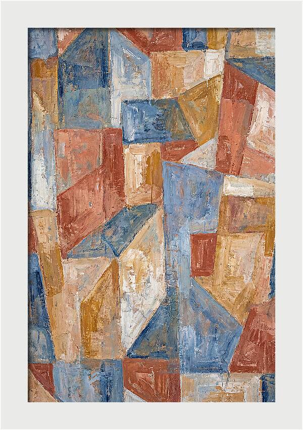 Abstract Geometry In Mediterranean Tones