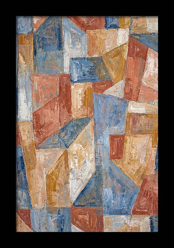 Abstract Geometry In Mediterranean Tones