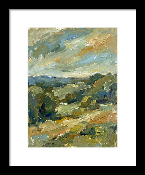 Abstract Landscape Serenity