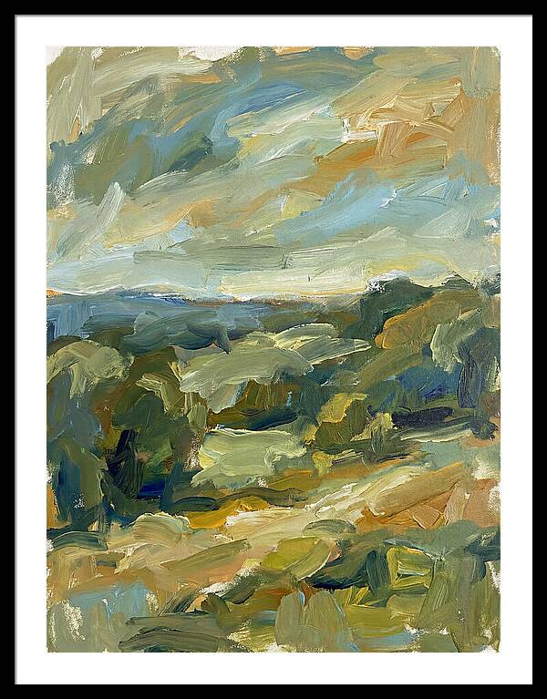 Abstract Landscape Serenity