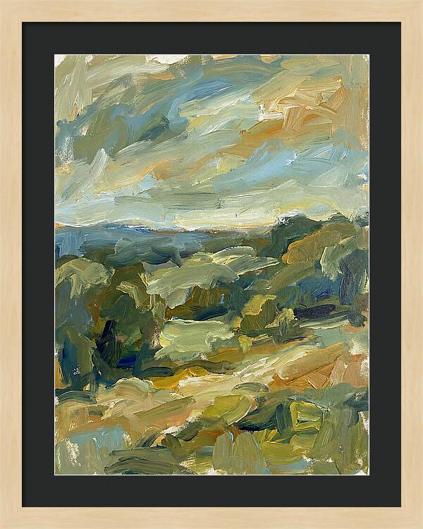 Abstract Landscape Serenity