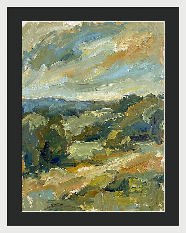 Abstract Landscape Serenity