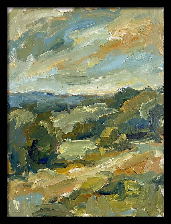 Abstract Landscape Serenity