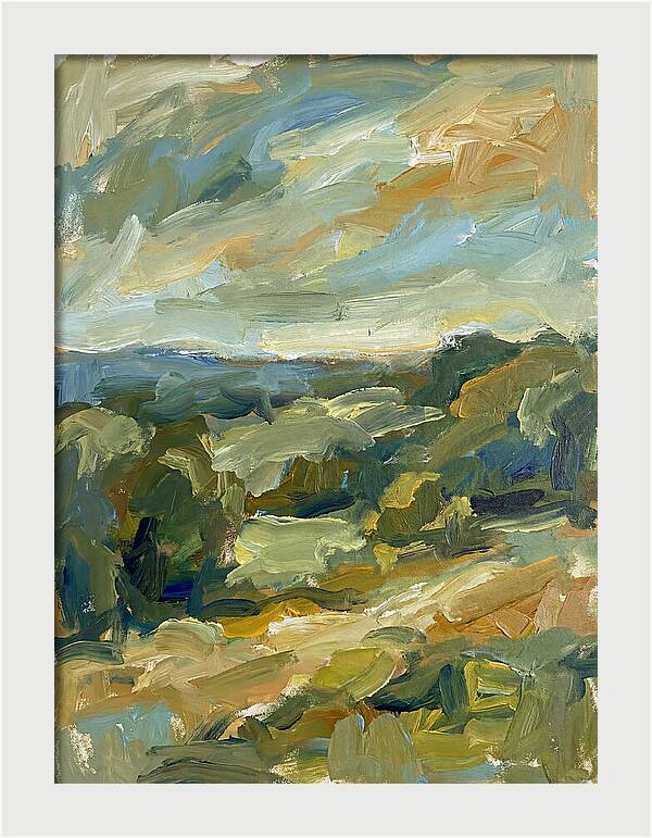 Abstract Landscape Serenity