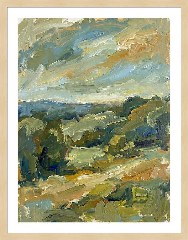 Abstract Landscape Serenity