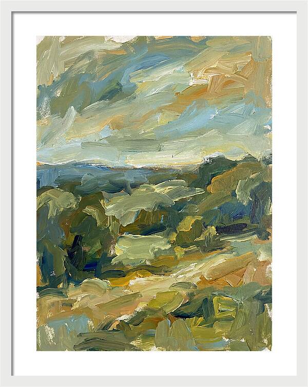 Abstract Landscape Serenity