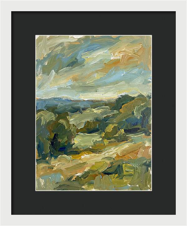 Abstract Landscape Serenity