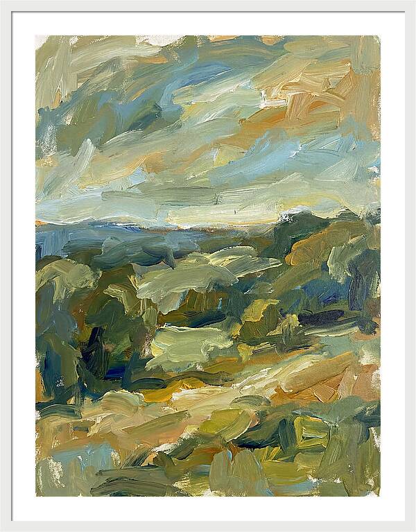 Abstract Landscape Serenity