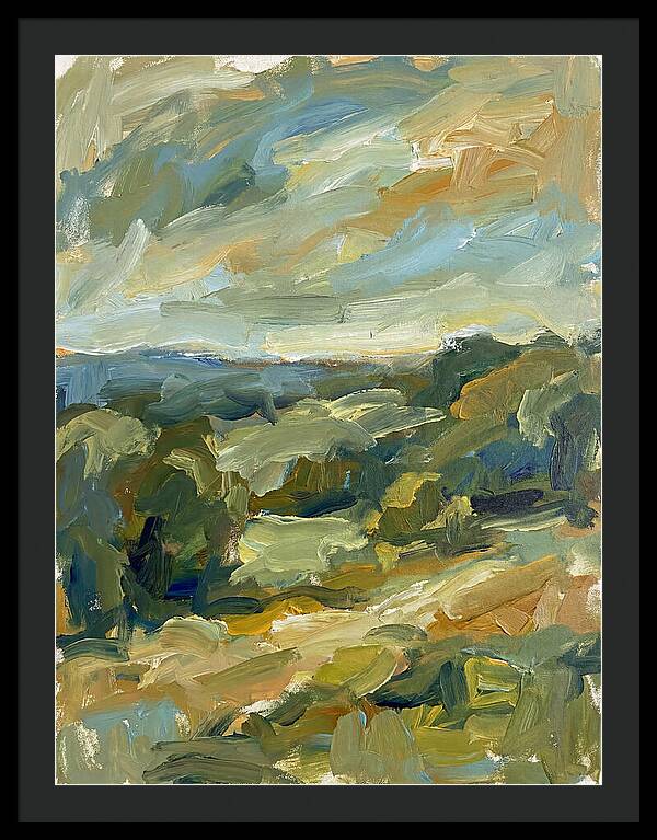 Abstract Landscape Serenity