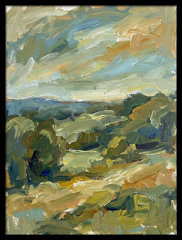 Abstract Landscape Serenity
