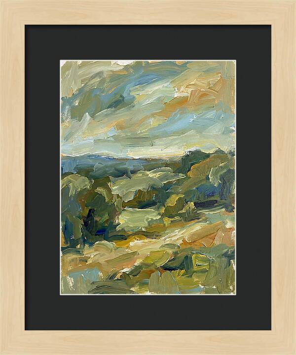 Abstract Landscape Serenity