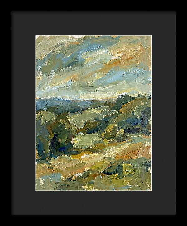 Abstract Landscape Serenity