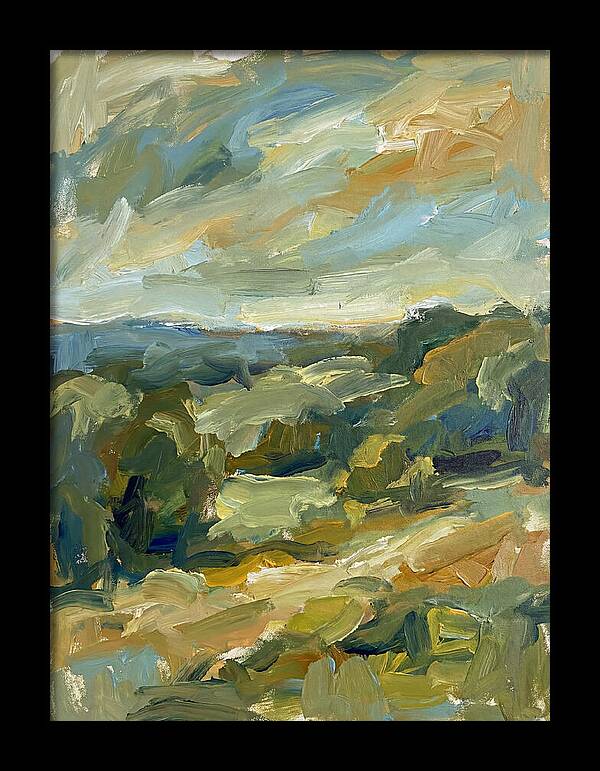 Abstract Landscape Serenity