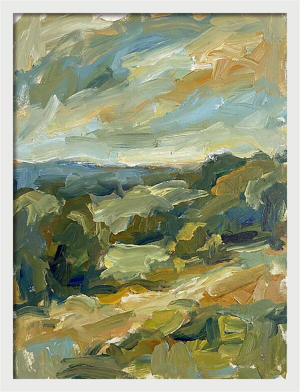 Abstract Landscape Serenity
