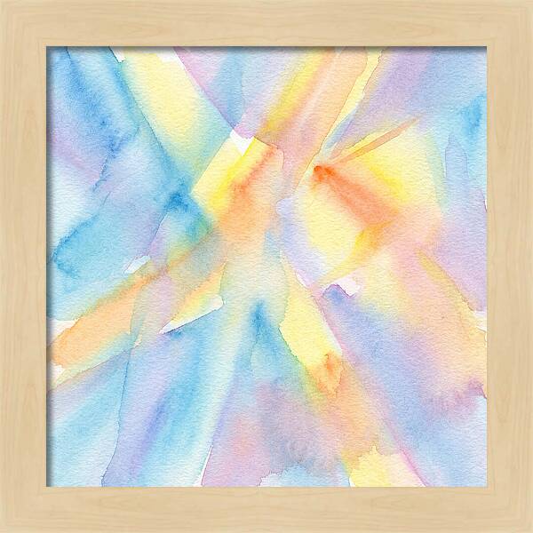 Abstract Light Watercolor
