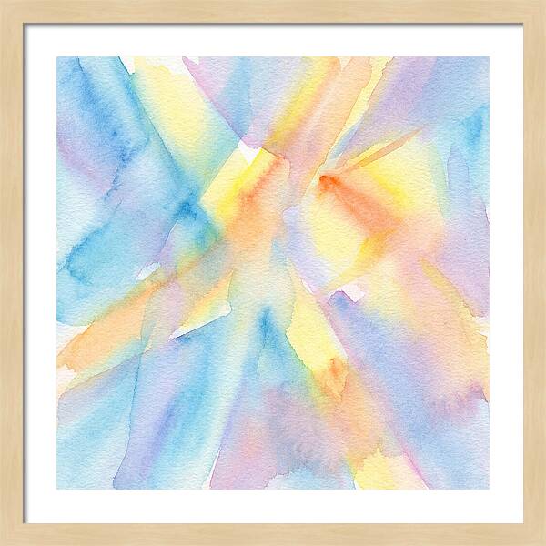 Abstract Light Watercolor