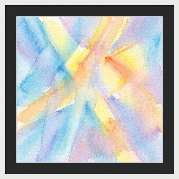 Abstract Light Watercolor
