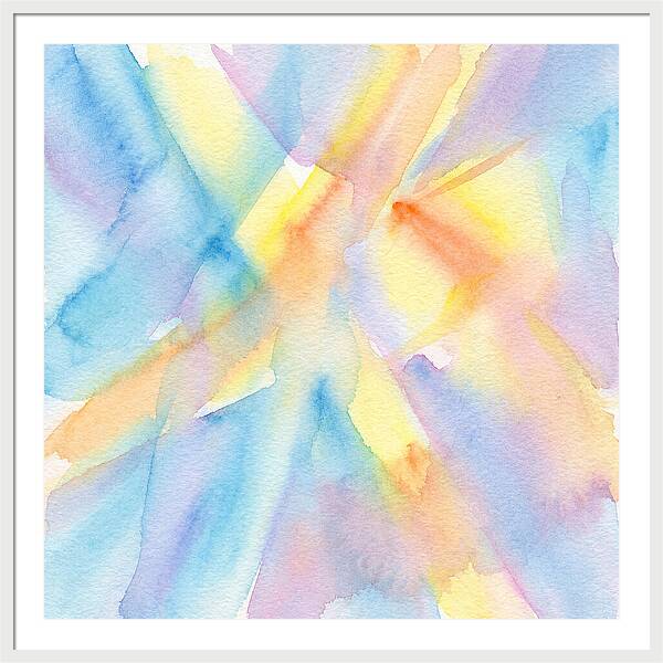 Abstract Light Watercolor