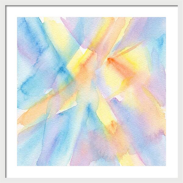 Abstract Light Watercolor