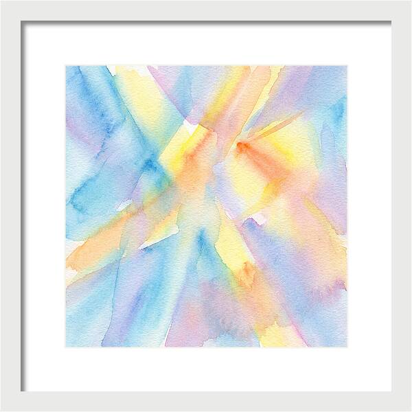Abstract Light Watercolor