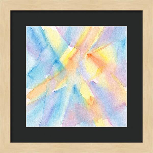 Abstract Light Watercolor