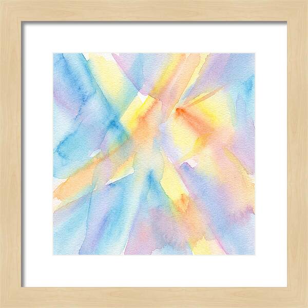 Abstract Light Watercolor