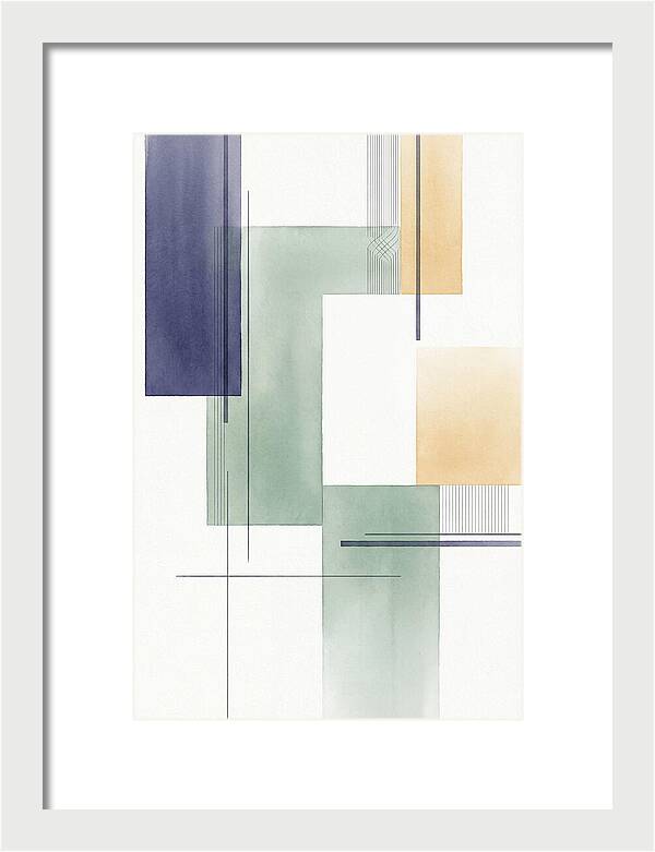 Abstract Lines In Soft Hues