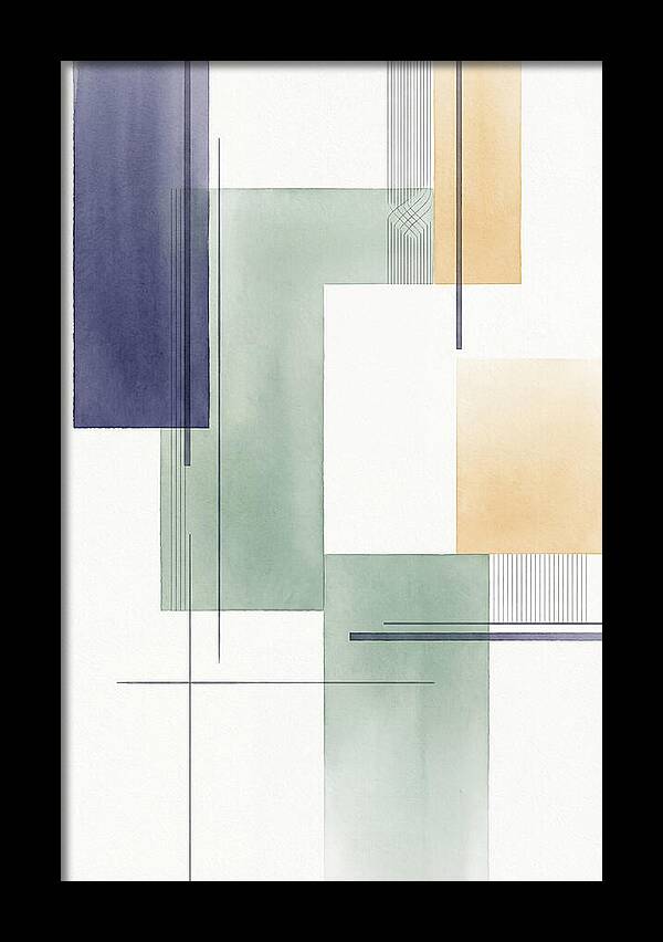 Abstract Lines In Soft Hues