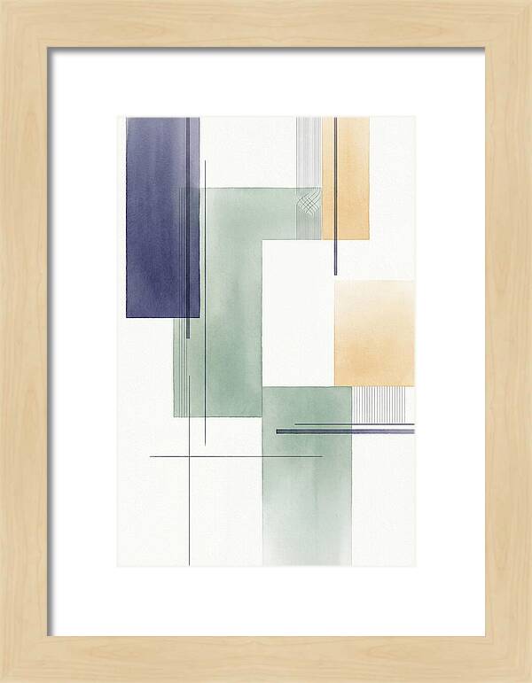 Abstract Lines In Soft Hues