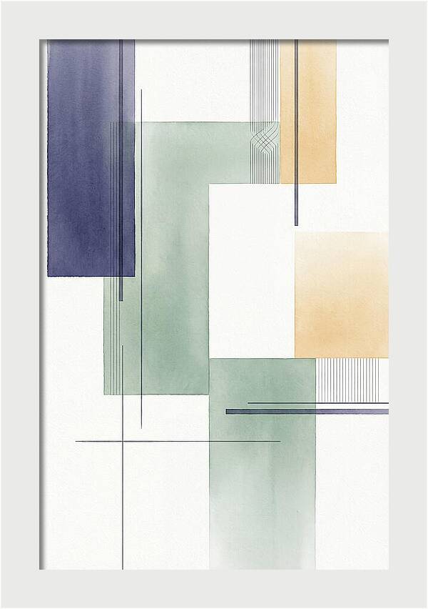 Abstract Lines In Soft Hues