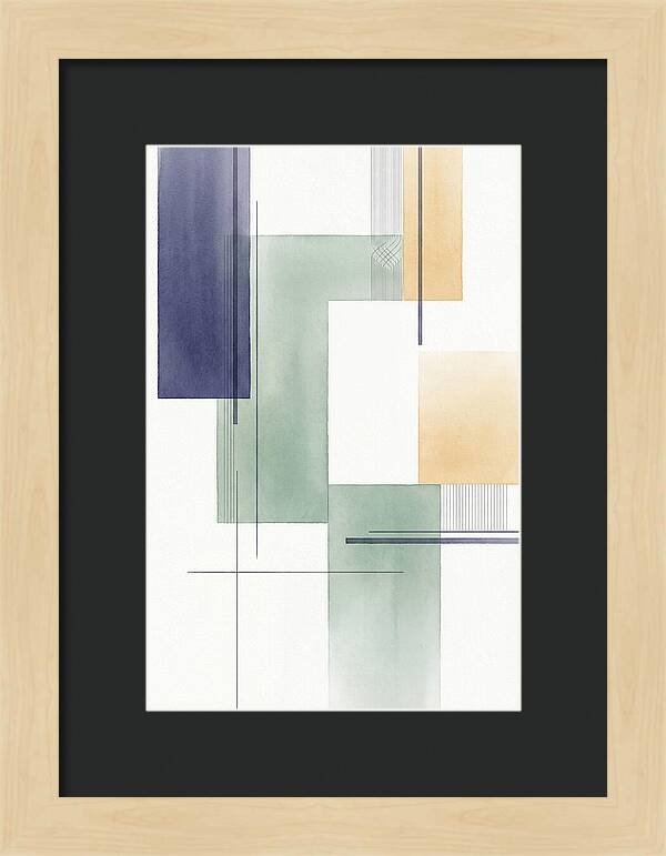 Abstract Lines In Soft Hues