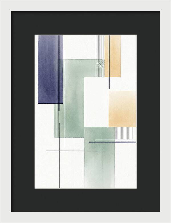 Abstract Lines In Soft Hues