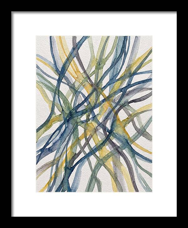 Abstract Lines In Watercolor