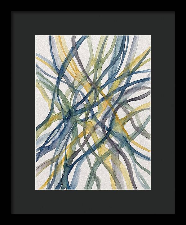 Abstract Lines In Watercolor