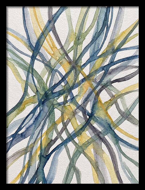 Abstract Lines In Watercolor