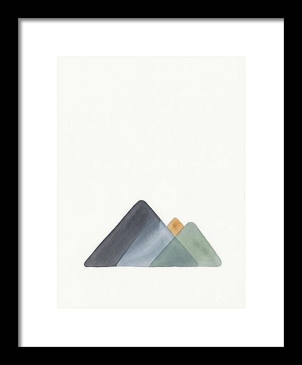 Abstract Majesty Of Mountain Peaks