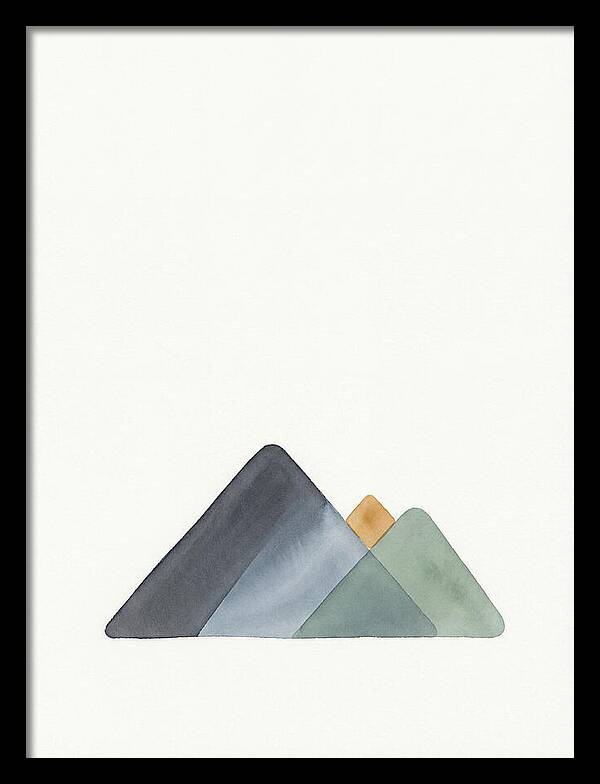 Abstract Majesty Of Mountain Peaks