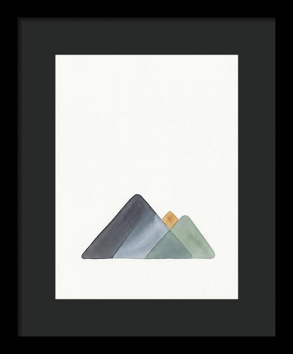 Abstract Majesty Of Mountain Peaks