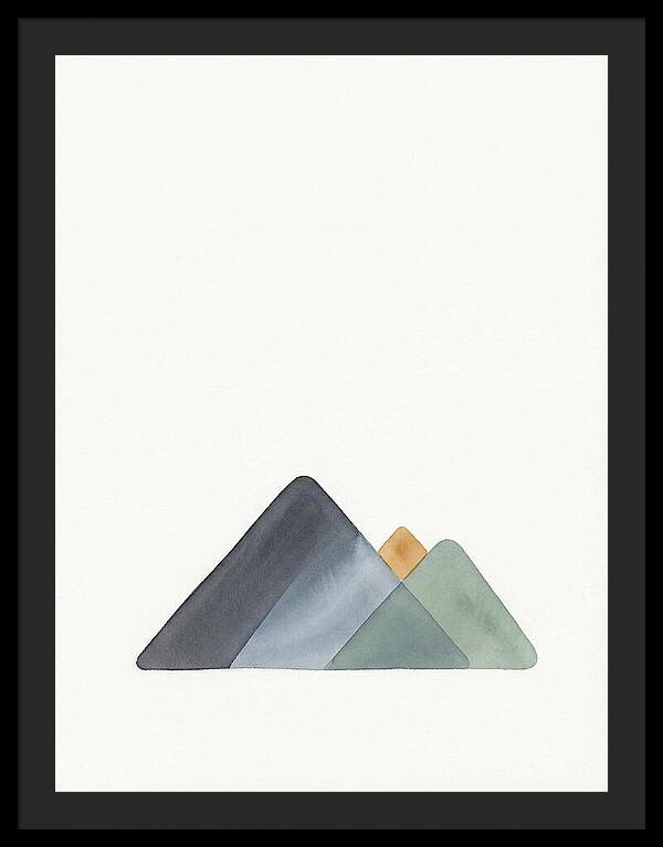 Abstract Majesty Of Mountain Peaks