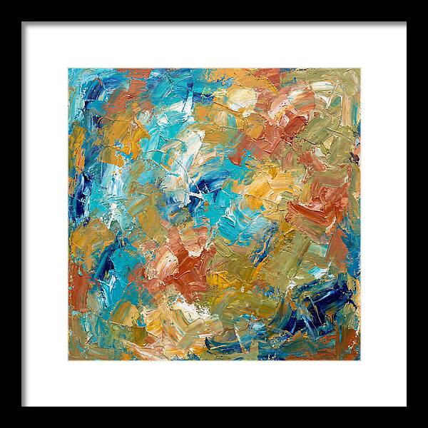 Abstract Mediterranean Colors