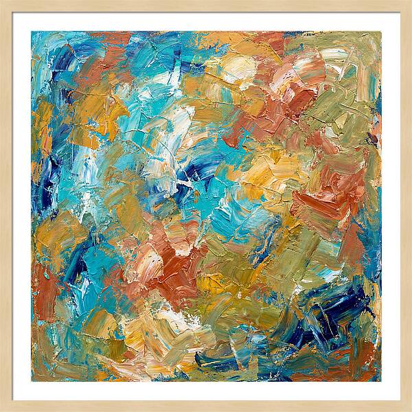 Abstract Mediterranean Colors