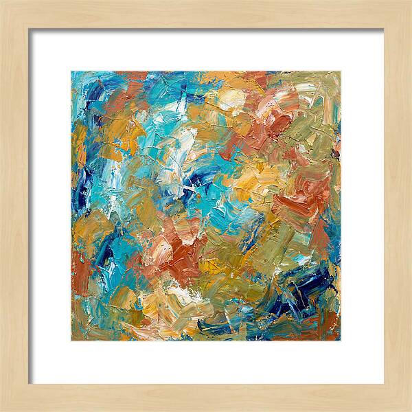 Abstract Mediterranean Colors