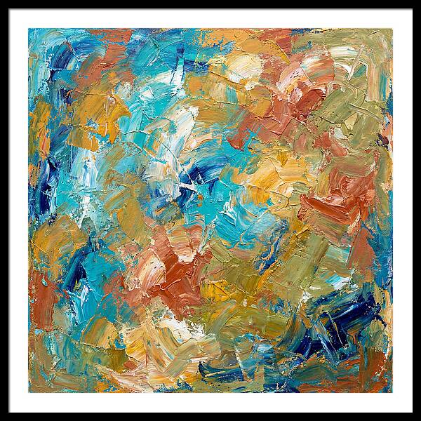 Abstract Mediterranean Colors
