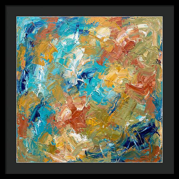 Abstract Mediterranean Colors